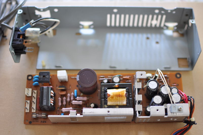PC-8801FAの電源基板