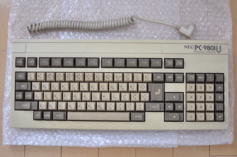 PC-9801Uキーボード