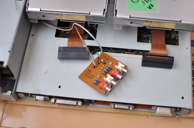 PC-8801FAを組み立てる