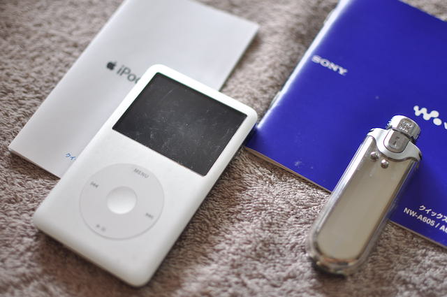 iPod ClassicとSONY＿NW-A605